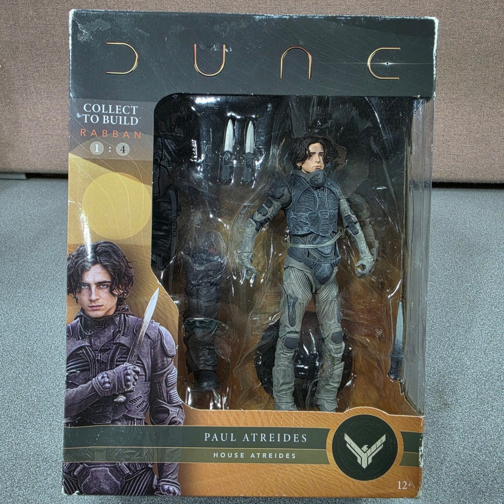McFarlane Dune Paul Atreides Action Figure 7in Grey New Build-A-Rabban 2021